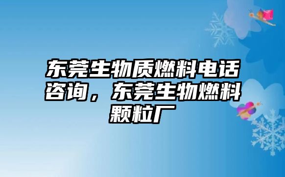 東莞生物質(zhì)燃料電話咨詢，東莞生物燃料顆粒廠