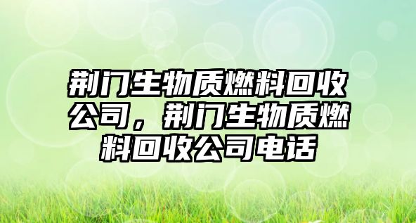 荊門生物質(zhì)燃料回收公司，荊門生物質(zhì)燃料回收公司電話