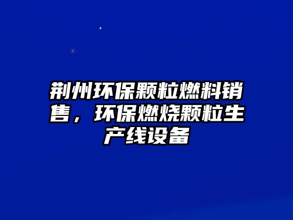 荊州環(huán)保顆粒燃料銷售，環(huán)保燃燒顆粒生產(chǎn)線設(shè)備