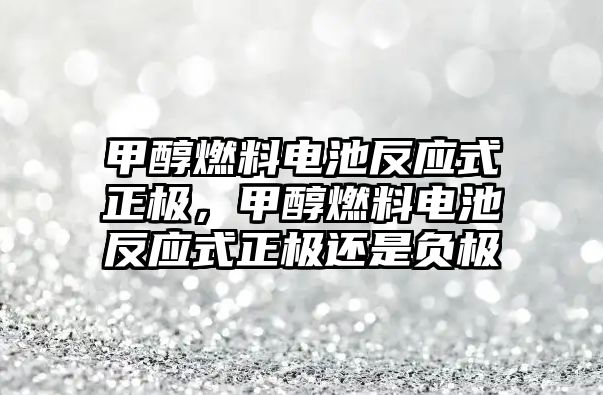 甲醇燃料電池反應(yīng)式正極，甲醇燃料電池反應(yīng)式正極還是負(fù)極