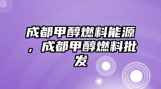 成都甲醇燃料能源，成都甲醇燃料批發(fā)