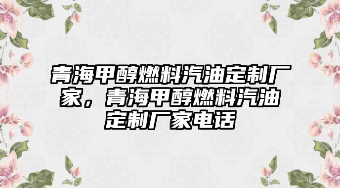 青海甲醇燃料汽油定制廠家，青海甲醇燃料汽油定制廠家電話