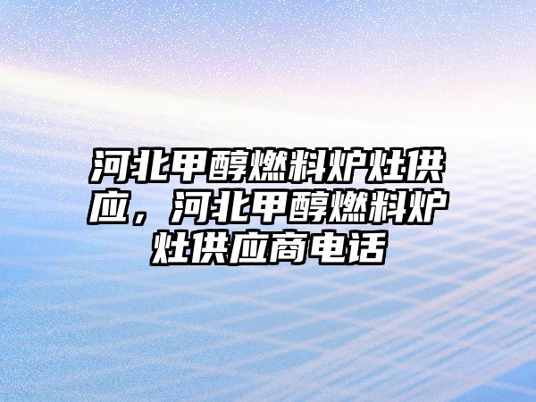 河北甲醇燃料爐灶供應(yīng)，河北甲醇燃料爐灶供應(yīng)商電話