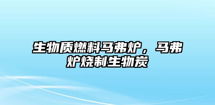 生物質(zhì)燃料馬弗爐，馬弗爐燒制生物炭