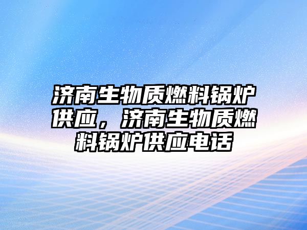 濟南生物質燃料鍋爐供應，濟南生物質燃料鍋爐供應電話