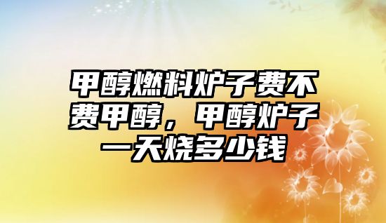 甲醇燃料爐子費(fèi)不費(fèi)甲醇，甲醇爐子一天燒多少錢(qián)