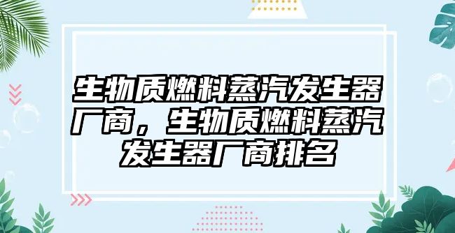 生物質(zhì)燃料蒸汽發(fā)生器廠商，生物質(zhì)燃料蒸汽發(fā)生器廠商排名