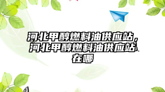 河北甲醇燃料油供應(yīng)站，河北甲醇燃料油供應(yīng)站在哪