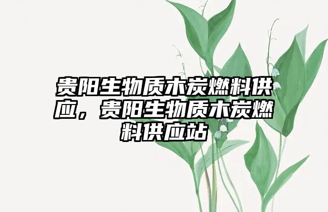 貴陽生物質(zhì)木炭燃料供應(yīng)，貴陽生物質(zhì)木炭燃料供應(yīng)站