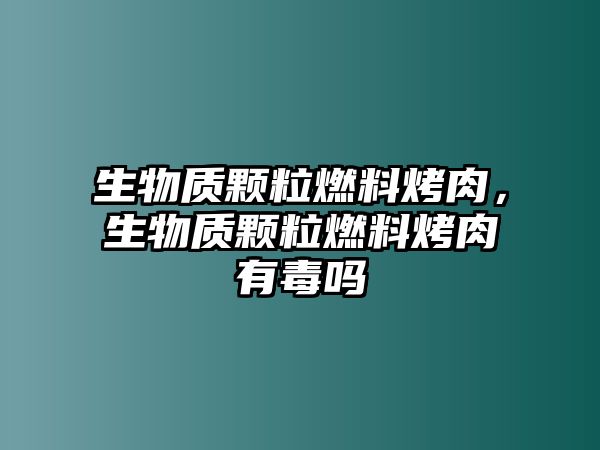 生物質(zhì)顆粒燃料烤肉，生物質(zhì)顆粒燃料烤肉有毒嗎