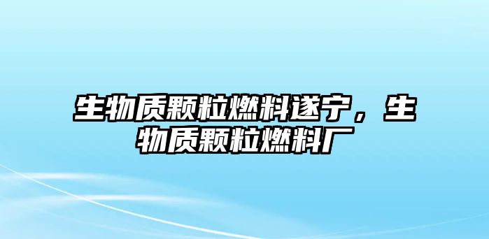 生物質(zhì)顆粒燃料遂寧，生物質(zhì)顆粒燃料廠