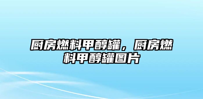 廚房燃料甲醇罐，廚房燃料甲醇罐圖片