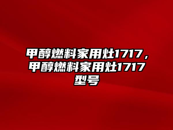 甲醇燃料家用灶1717，甲醇燃料家用灶1717型號(hào)