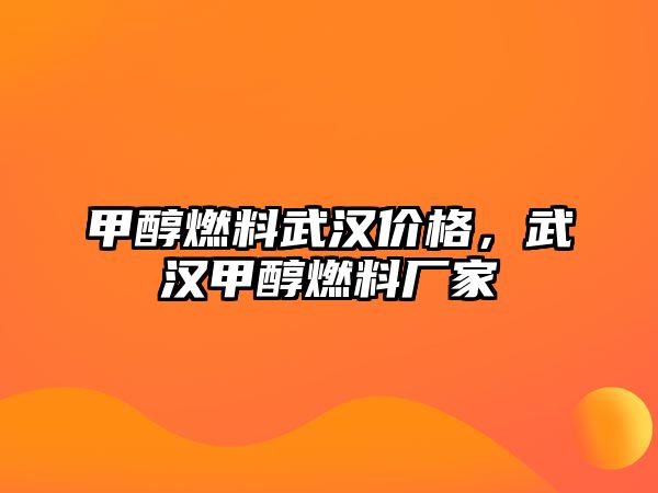 甲醇燃料武漢價(jià)格，武漢甲醇燃料廠家