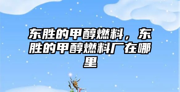 東勝的甲醇燃料，東勝的甲醇燃料廠在哪里