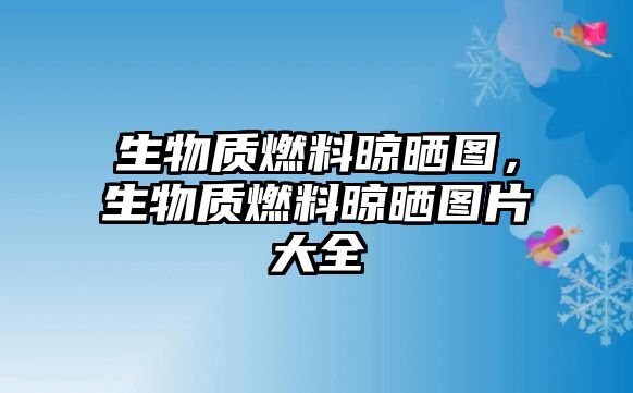 生物質(zhì)燃料晾曬圖，生物質(zhì)燃料晾曬圖片大全