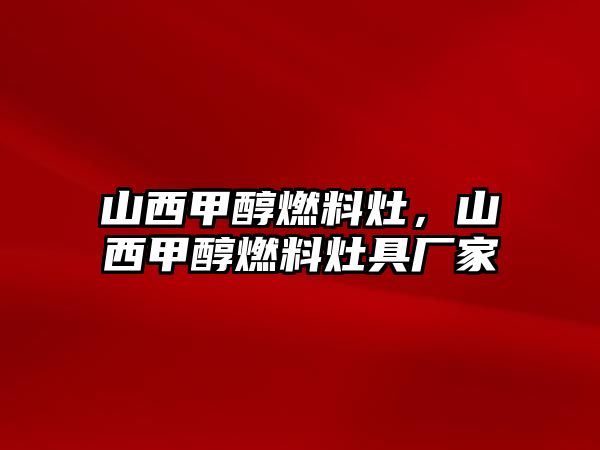 山西甲醇燃料灶，山西甲醇燃料灶具廠家