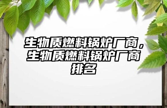 生物質(zhì)燃料鍋爐廠商，生物質(zhì)燃料鍋爐廠商排名