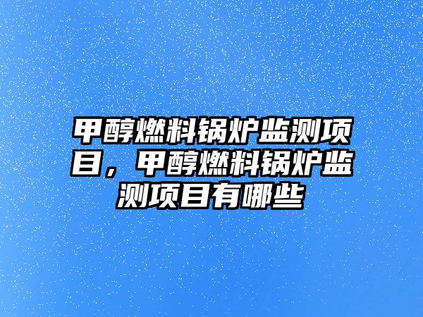 甲醇燃料鍋爐監(jiān)測(cè)項(xiàng)目，甲醇燃料鍋爐監(jiān)測(cè)項(xiàng)目有哪些