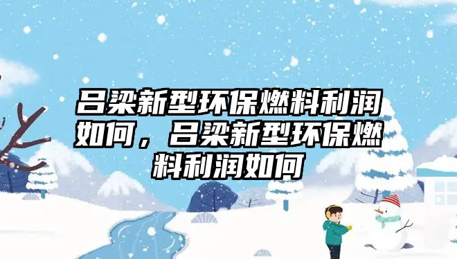 呂梁新型環(huán)保燃料利潤如何，呂梁新型環(huán)保燃料利潤如何