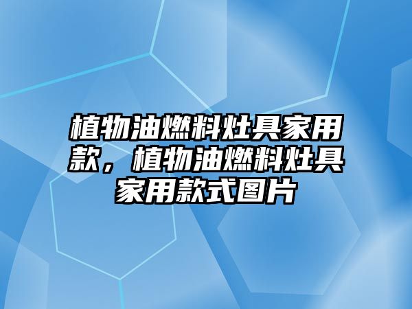 植物油燃料灶具家用款，植物油燃料灶具家用款式圖片
