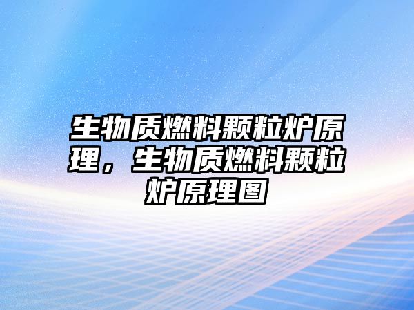 生物質燃料顆粒爐原理，生物質燃料顆粒爐原理圖