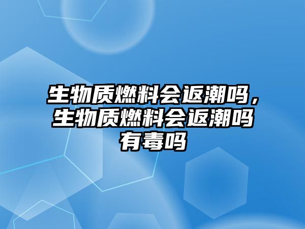 生物質燃料會返潮嗎，生物質燃料會返潮嗎有毒嗎