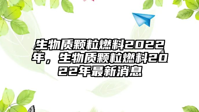 生物質顆粒燃料2022年，生物質顆粒燃料2022年最新消息