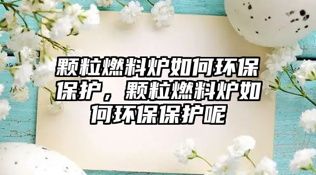 顆粒燃料爐如何環(huán)保保護(hù)，顆粒燃料爐如何環(huán)保保護(hù)呢