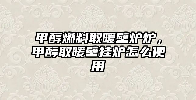 甲醇燃料取暖壁爐爐，甲醇取暖壁掛爐怎么使用