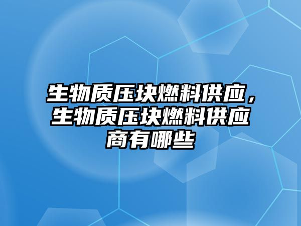 生物質(zhì)壓塊燃料供應(yīng)，生物質(zhì)壓塊燃料供應(yīng)商有哪些