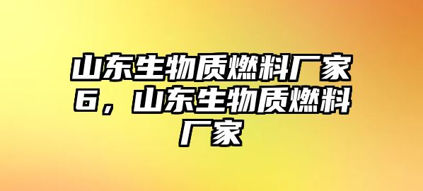 山東生物質(zhì)燃料廠家6，山東生物質(zhì)燃料廠家