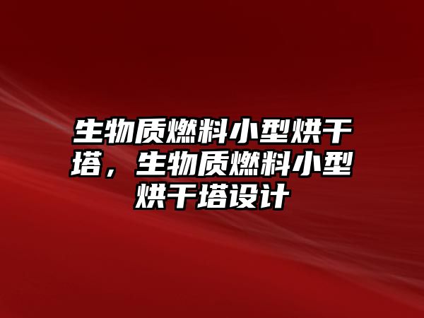 生物質(zhì)燃料小型烘干塔，生物質(zhì)燃料小型烘干塔設(shè)計(jì)