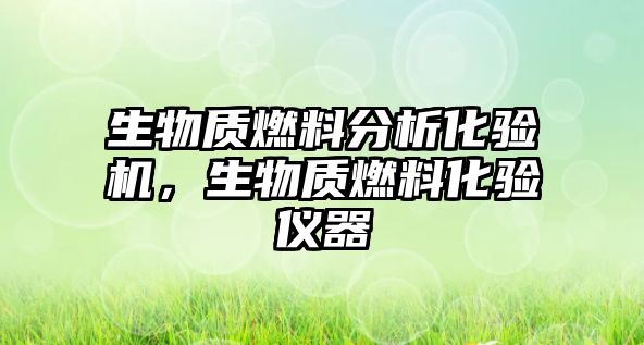 生物質(zhì)燃料分析化驗機，生物質(zhì)燃料化驗儀器