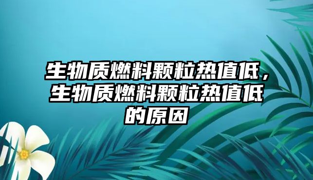 生物質(zhì)燃料顆粒熱值低，生物質(zhì)燃料顆粒熱值低的原因