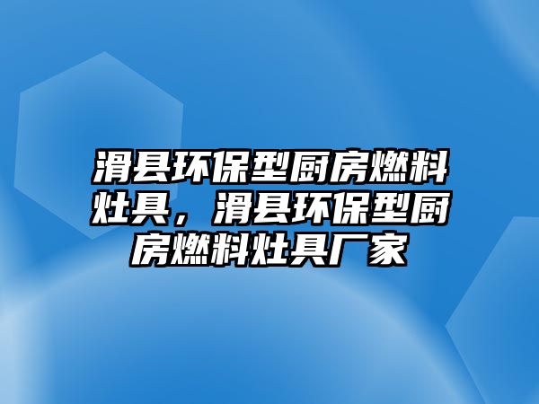 滑縣環(huán)保型廚房燃料灶具，滑縣環(huán)保型廚房燃料灶具廠家