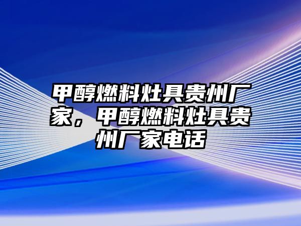 甲醇燃料灶具貴州廠家，甲醇燃料灶具貴州廠家電話