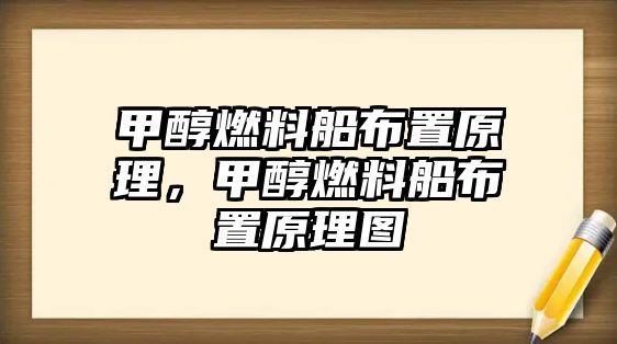 甲醇燃料船布置原理，甲醇燃料船布置原理圖