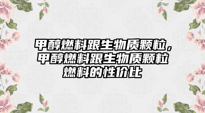 甲醇燃料跟生物質(zhì)顆粒，甲醇燃料跟生物質(zhì)顆粒燃料的性?xún)r(jià)比