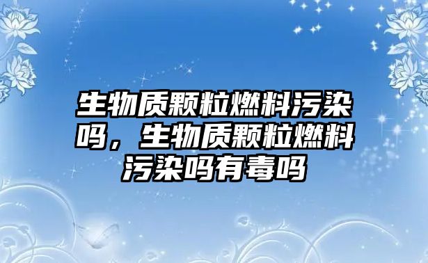 生物質(zhì)顆粒燃料污染嗎，生物質(zhì)顆粒燃料污染嗎有毒嗎