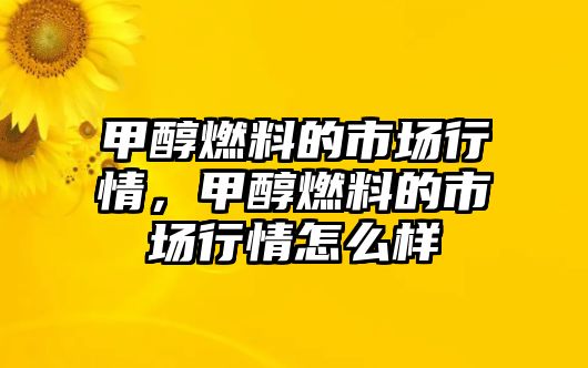 甲醇燃料的市場行情，甲醇燃料的市場行情怎么樣