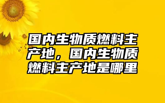 國內(nèi)生物質(zhì)燃料主產(chǎn)地，國內(nèi)生物質(zhì)燃料主產(chǎn)地是哪里