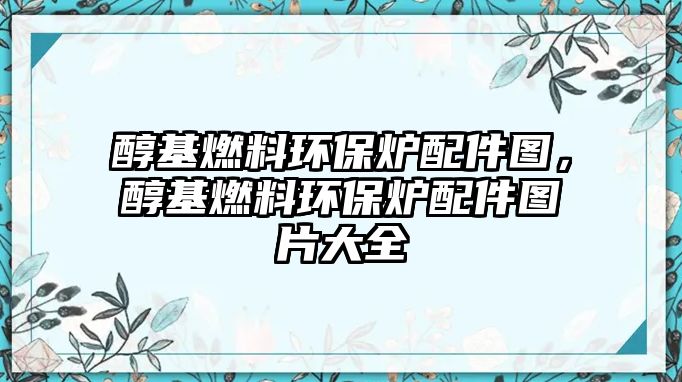 醇基燃料環(huán)保爐配件圖，醇基燃料環(huán)保爐配件圖片大全