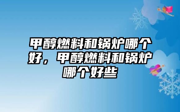 甲醇燃料和鍋爐哪個(gè)好，甲醇燃料和鍋爐哪個(gè)好些