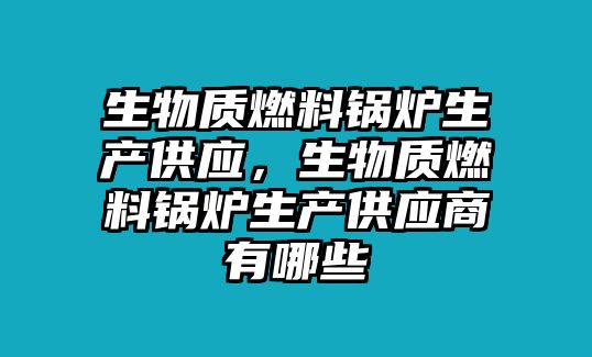 生物質(zhì)燃料鍋爐生產(chǎn)供應(yīng)，生物質(zhì)燃料鍋爐生產(chǎn)供應(yīng)商有哪些