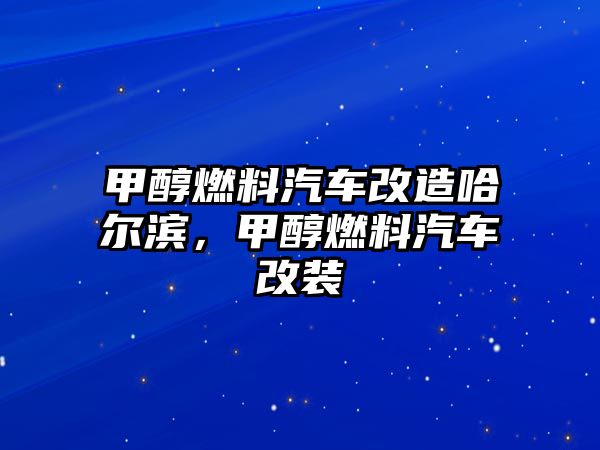 甲醇燃料汽車改造哈爾濱，甲醇燃料汽車改裝