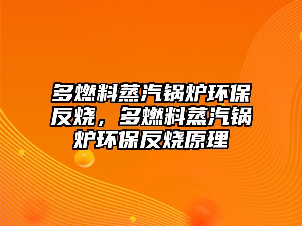 多燃料蒸汽鍋爐環(huán)保反燒，多燃料蒸汽鍋爐環(huán)保反燒原理