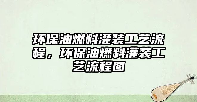 環(huán)保油燃料灌裝工藝流程，環(huán)保油燃料灌裝工藝流程圖