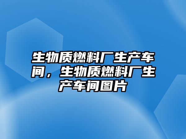 生物質(zhì)燃料廠生產(chǎn)車間，生物質(zhì)燃料廠生產(chǎn)車間圖片