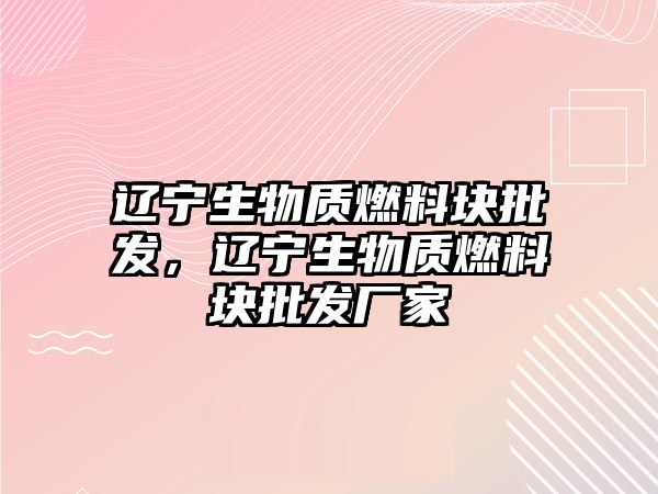 遼寧生物質(zhì)燃料塊批發(fā)，遼寧生物質(zhì)燃料塊批發(fā)廠家